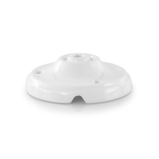 rozeta stropná porcelánová biela okrúhla