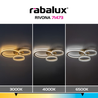 71473 Rivona stropné svietidlá 38W 3500lm