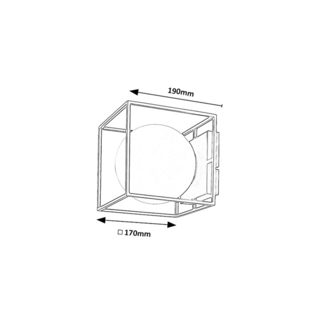 75070 Modane 1xE14/15W IP44