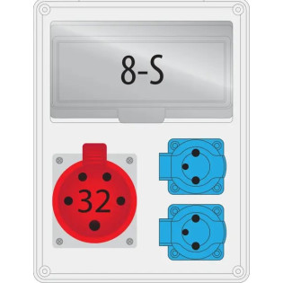 R-BOX SLIM 16/5,32/5,2x250 B.SLIM-8S-5BR