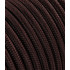 Textilný kábel 2x0,75 hnedý TO61 polyester matný  solid colors-plná farba s dvojitou izoláciou  