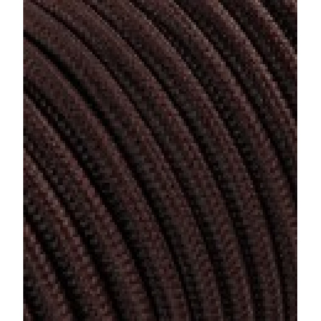 textilný kábel 2x0,75 hnedý TO61 polyester matný solid colors-plná farba s dvojitou izoláciou textilný kábel 2x0,75 hnedý TO61 polyester matný solid colors-plná farba s dvojitou izoláciou