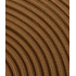 textilný kábel 2x0,75 hnedý TO82 polyester mat. solid colors-plná farba imit.koža  s dvojitou izoláciou  