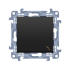  CW6.01/49 Striedavý prepínač, radenie č. 6 10AX,s piktogramom, čierny matný